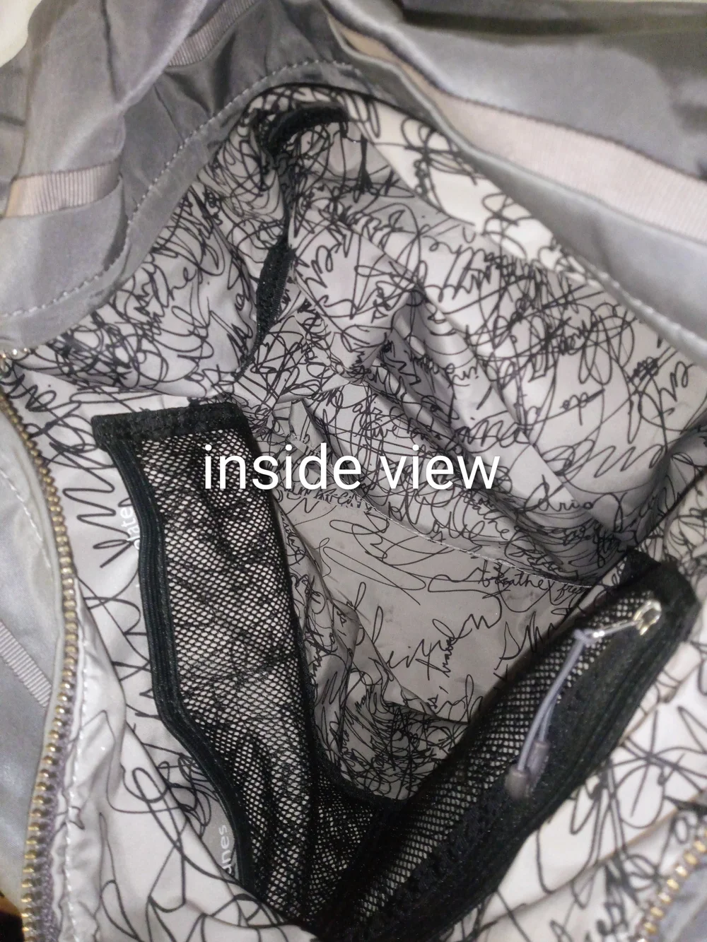 lululemon Triumph Magnum Nesting Grey Tote/Diaper/Gym Bag **RARE HARD TO FIND**
